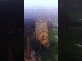 Evesham Bell Tower, in the fog