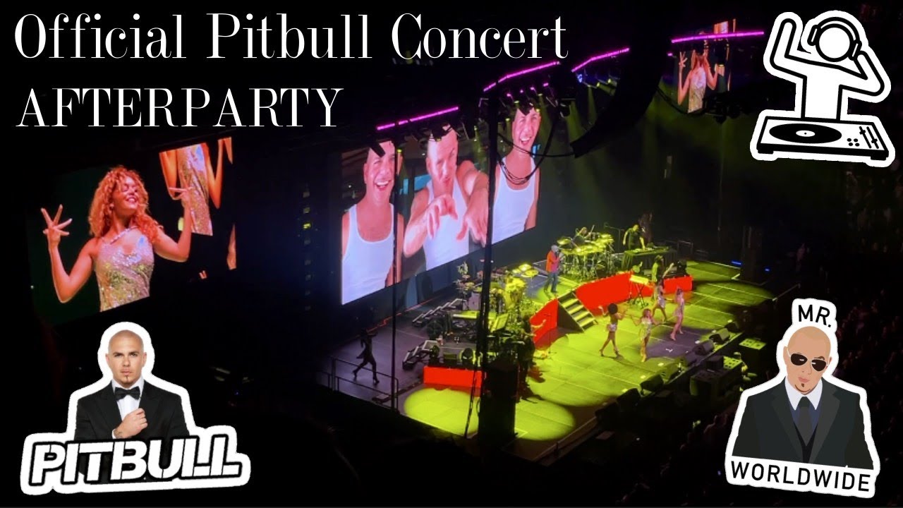 Pitbull Rapper Concery Full Pitbull Concert Afterparty Vlog December 29, 2024 - YouTube
