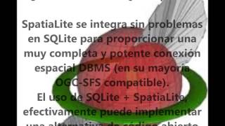 SpatiaLite base de datos