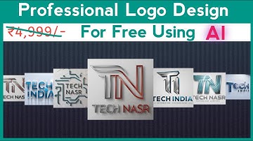 How to Make A Logo In 5 Minutes | Logo Design For Free Using AI | #ai #logodesign #logos #logomaker