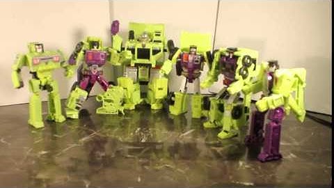 Transformers Devastator Combiner Wars 2015 Unboxing Video