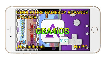 Emulatore Game Boy Advance\Color IOS 10.3.2 - GBA4IOS (2.1) NO JAILBREAK NO PC - App IOS