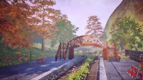 Abandoned Train Station - Unreal Engine 4