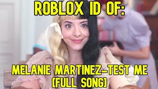 Roblox Boombox Id Code For Melanie Martinez Test Me After School Ep Full Song Youtube - roblox id tester