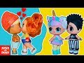 Единорожка ПРОТИВ Скейти! Видео для девочек Сборник! Мультики про куклы лол LOL Dolls