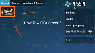 Tutorial Game FIFA Street 2 Dimasukkan Ke Aplikasi PpssPp screenshot 1