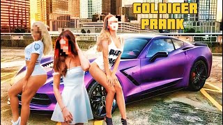 Goldigers prank, you choose who is the best. #car #corvette #c8 #ferrari #funny #foryou #mycar