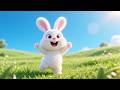 Baby Bunny’s Bounce Song 🐰🎵 | Cute Animal Nursery Rhyme for Kids | Fun Jumping Song