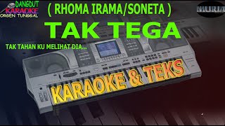 karaoke dangdut TAK TEGA RHOMA IRAMA SONETA kybord KN2400/2600