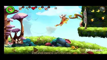 Jungle Adventures 3 - adventure action running obstacle dash game Level 3 gameplay #walkthrough