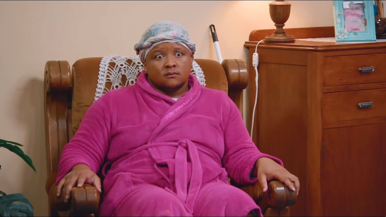 Ouma Sarie maak of sy blind is om skuld te ontduik