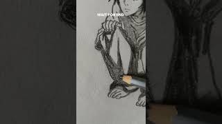 draw L from death note  #deathnote #fyp #foryou #shorts #trending #art #artist #skulledit