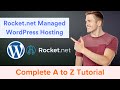 Install WordPress on Rocket.net Hosting - Rocket.net Managed Hosting Complete Tutorial