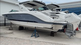 This Just In! Brand New 2023 Sea Ray SLX 310 Outboard at MarineMax Pompano Beach!