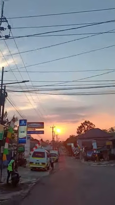 Sunrise saat pagi hari di Kuningan🙏😀