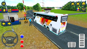 Bus Driving Simulator Indonesia - Route from Semarang - Android Gameplay 4