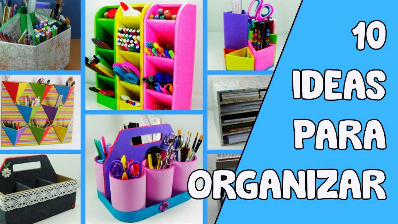 Organizadores de Escritorio || Recicladas || Ecobrisa -