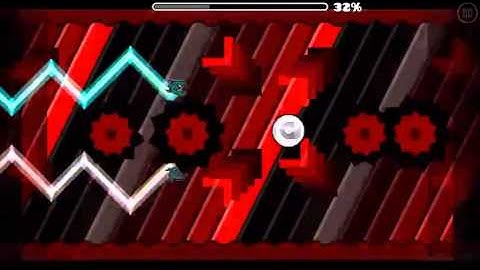 Geometry Dash "Nine Circles XII" by Rustam  (Medium Demon) (all Coins)