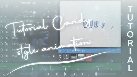 Tutorial Text Candy Style | Node Video