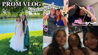 Junior PROM 2022 | grwm + vlog!