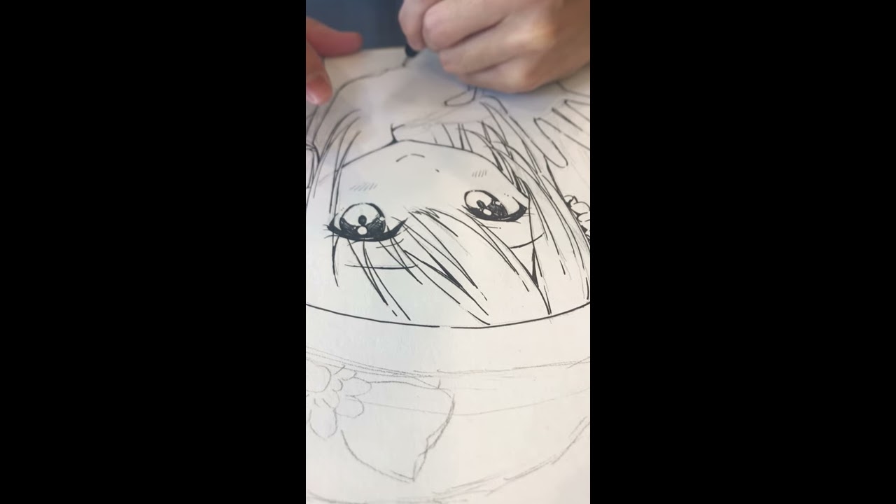 カントク先生クリアファイル制作風景（3/4） - YouTube