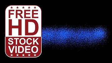 Free Stock Videos – abstract animated blue particles falling on black background 2D animation