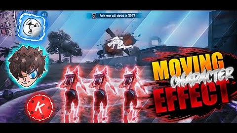 How to make moving character glow effect like ruok ff || android tutorial || flip clip || part 1