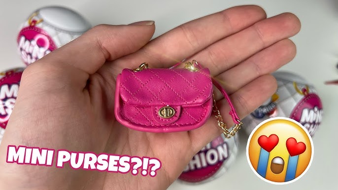 Mini Fashion Series 2 Better Than Series 1? Mini brands mini fashion  unboxing doll purses! 🎄day 5 