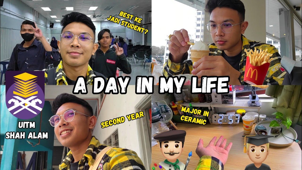 A DAY IN MY LIFE AS UiTM STUDENT (FINE ART 🏻) 2023 YouTube