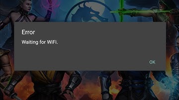Mortal Kombat Mobile Error For Waiting for Wifi Fix
