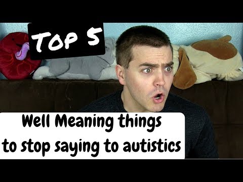 사람들이 자폐증에 대해 말하는 것을 중지해야 하는 의미 있는 상위 5가지