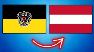 Warum verschwand die ursprüngliche Österreich Flagge?
