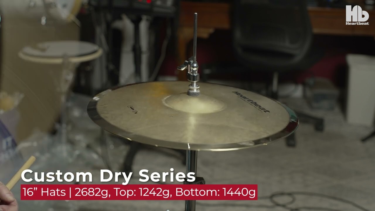 Classic Crash Cymbals - Heartbeat Percussion