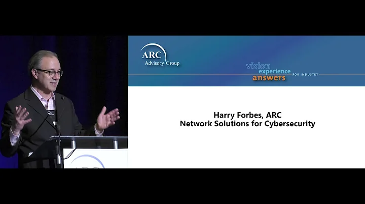 Network Solutions for Cybersecurity - Harry Forbes, ARC Advisory Group - ARC Orlando 2018 Forum