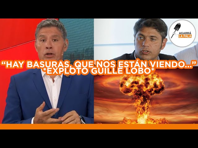 GUILLERMO LOBO ESTALLÓ Y PRENDIÓ FUEGO TODO POR LA INSEGURIDAD: “HAY BASURAS...”