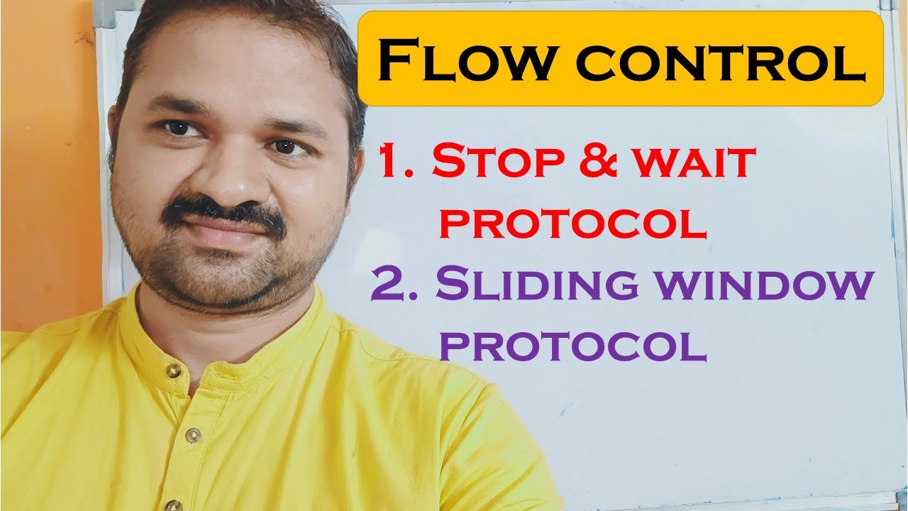 Flow Control || Stop And Wait Protocol || Sliding Window Protocol || Data Link Layer Design Issues