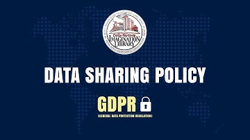 Data Sharing Policy