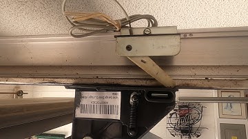 How to adjust/install a limit switch on a Genie Screw drive garage door opener. Very Easy!!
