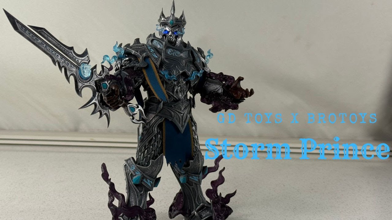 Обзор фигурки Dark Storm Prince от GD toys X Brotoys, также известной как Definitely Not Anduin W...