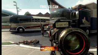 Collateral Headshot Final Killcam FTW!!! Black Ops 2 Best Killcam