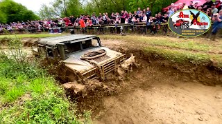 Part 2/2 - Concours Bourbier 4x4 ► Le Humvee V8 gavé de couple les calme tous 💪 Martigny 2023