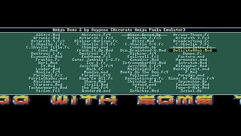 Amiga Demo 2 - Delicate80oz (Atari STE)