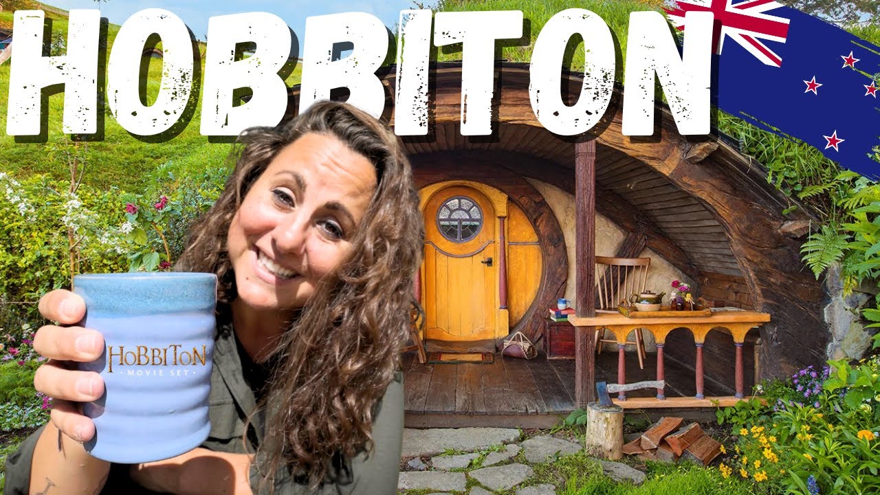 HOBBITON FULL TOUR of the actual movie set! (you won’t believe the details)