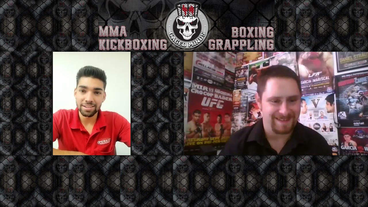 Caged Minds- Abraham Perez talks pro debut at "Back to Boxing"