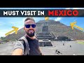 Must Visit places in MEXICO City - Teotihuacan Pyramids, Hanging Library &amp; Others