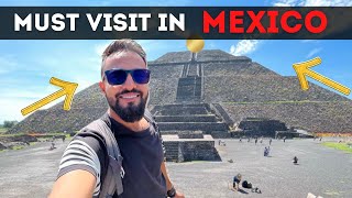 Must Visit places in MEXICO City - Teotihuacan Pyramids, Hanging Library & Others