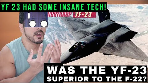 Was the YF-23 superior to the F-22? | CG Reacts