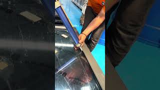 Quick Fix for Door Frame Cracks with Sealant #doors #repair