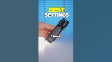 The BEST Osmo Pocket 3 Settings!