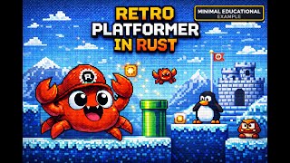 ASMR PROG - 🦀 Minimal 2D Platformer in Rust – Educational Example - NO TALKING